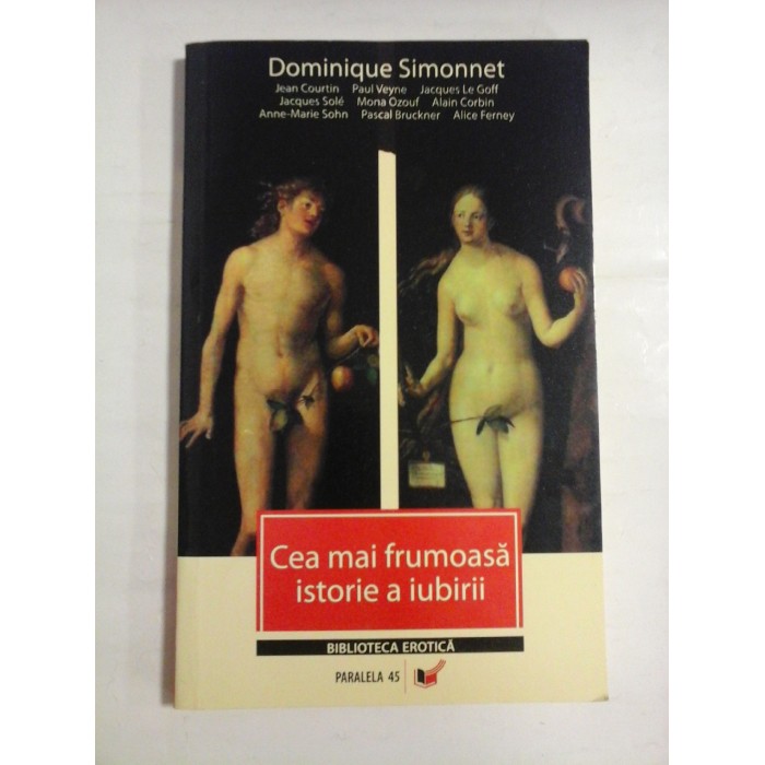 CEA MAI FRUMOASA ISTORIE A IUBIRII - DOMINIQUE SIMONNET